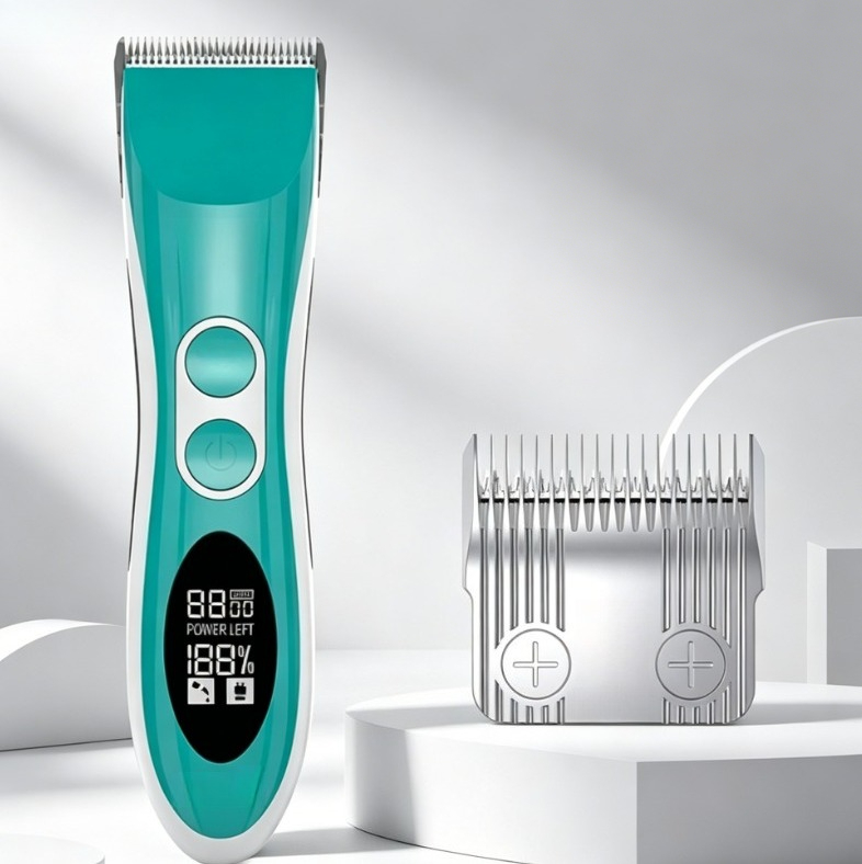 Grooming Kit - シェンバオ ワイヤレスペットグルーミングキット、調整可能な速度と低騒音の犬用ドライヤー、子犬用大出力バリカン