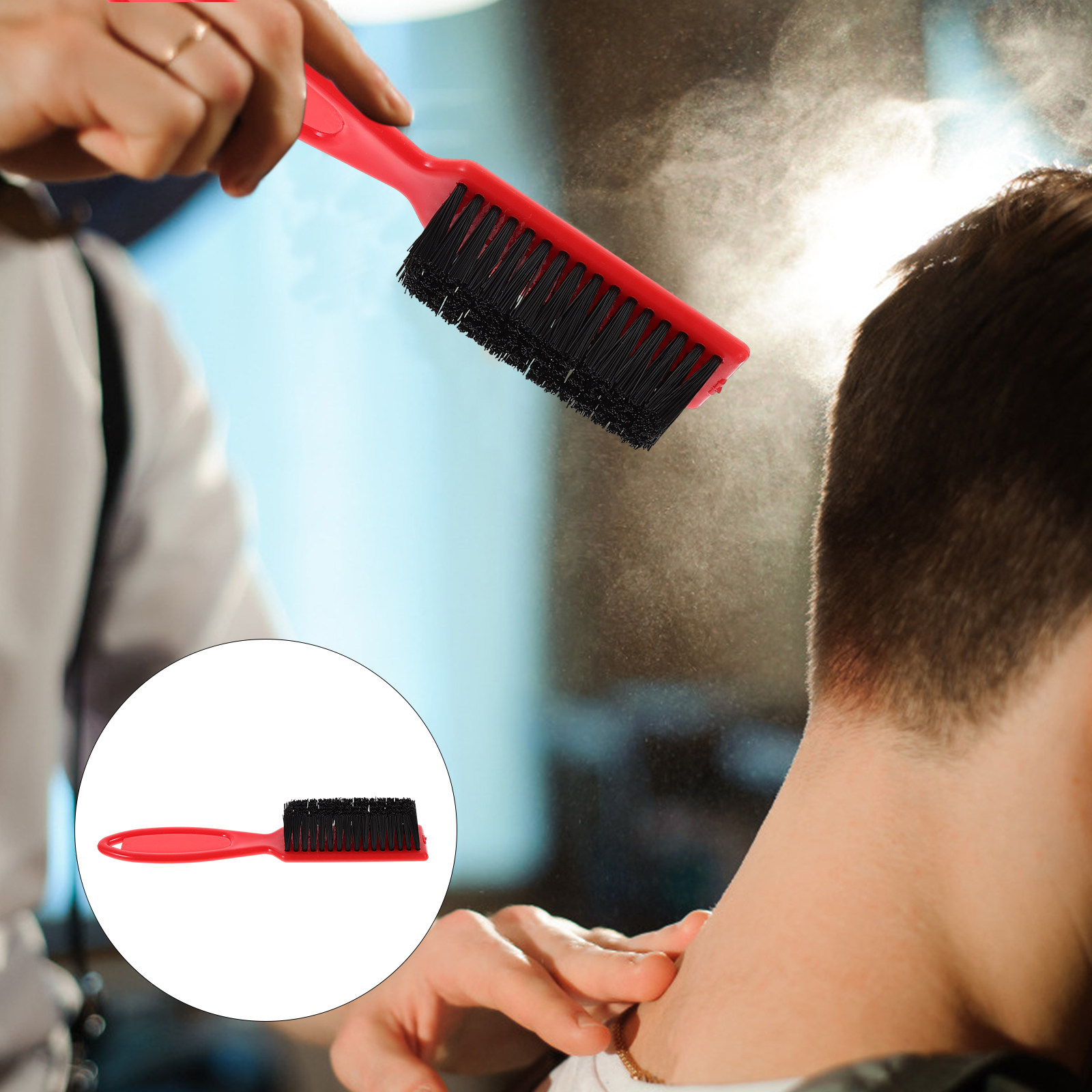Men'S Grooming Hairstyles - 髭の毛を払い落とすためのブラシ。お手入れ、スタイリング、清掃に。男性用、顔や首の毛を払い落とすツール。