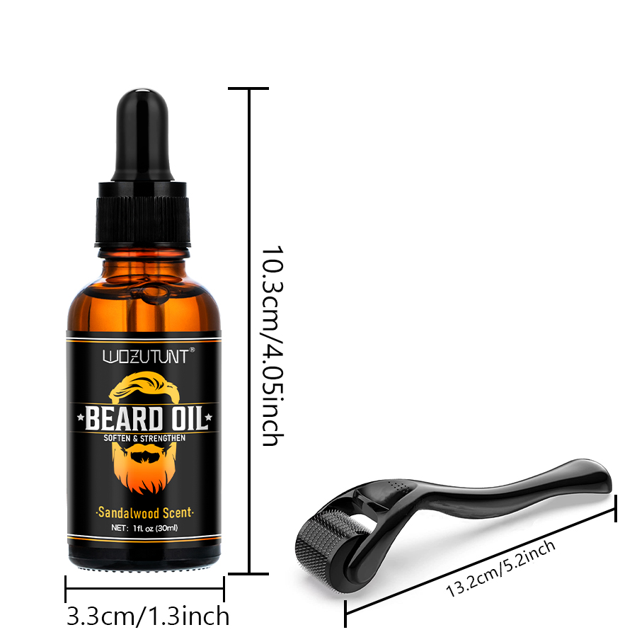 天然シアひげコンディショニングオイル柔らかく強化ひげ白檀の香 - Beard Oil のレビューと価格