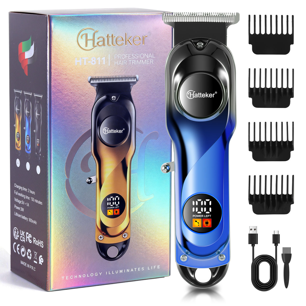 ハッテカー電動バリカン ヴィンテージ メンズ バーバーショッ - Beard Oil のレビューと価格