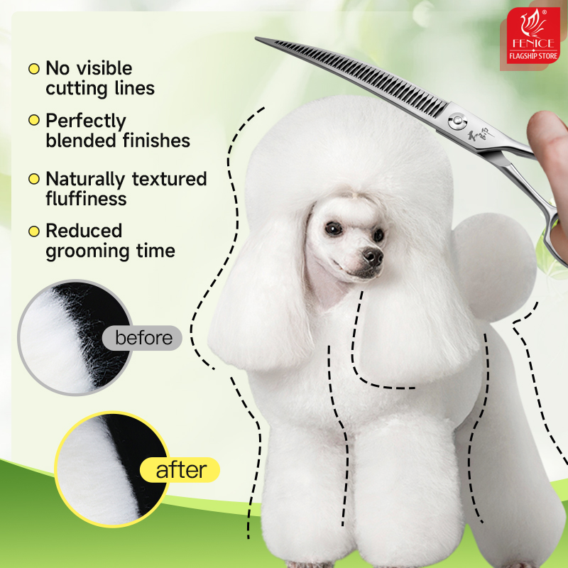フェニーチェ高級マスターシリーズ7.25インチ5Dグラデーシ - Grooming Scissors のレビューと価格