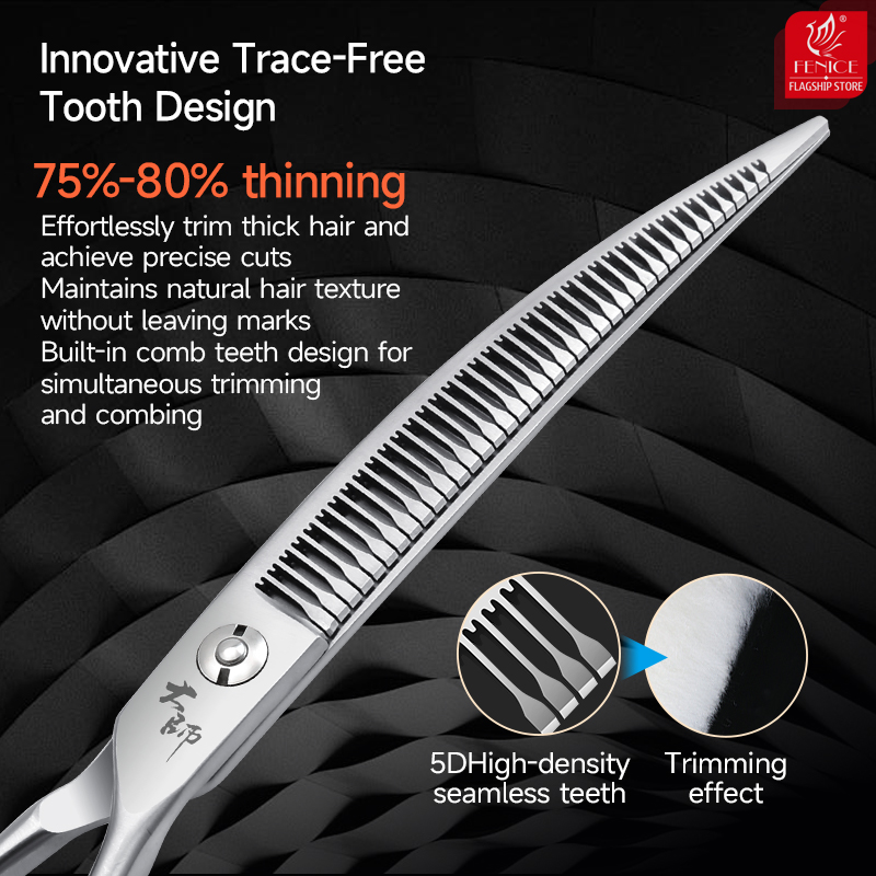 フェニーチェ高級マスターシリーズ7.25インチ5Dグラデーシ - Grooming Scissors のレビューと価格