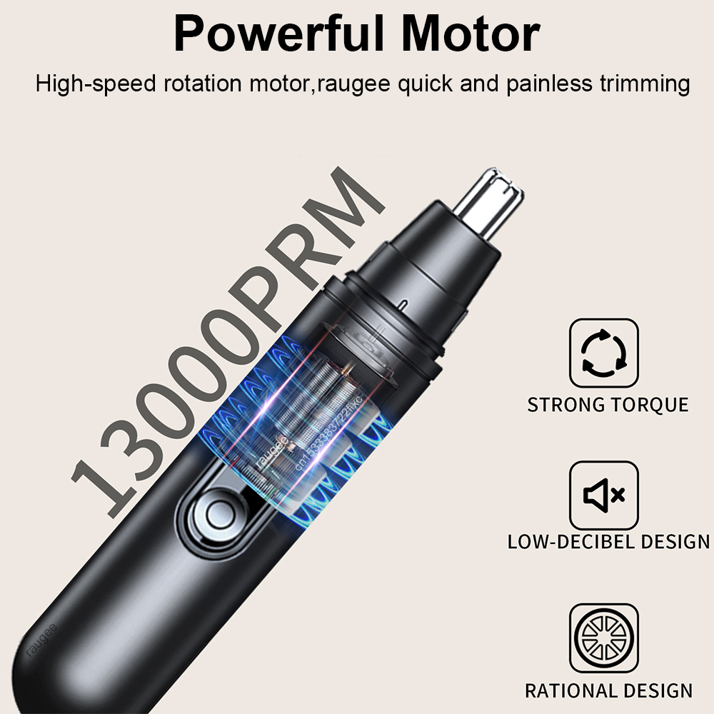ミニ電気鼻毛トリマー男性用自動シェービング鼻毛バリカン充電式 - Nose Trimmer のレビューと価格
