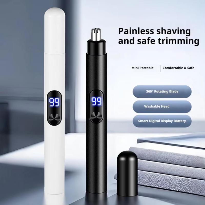 1 セット USB 充電式ミニポータブル電気鼻毛トリマータッ - Nose Trimmer のレビューと価格