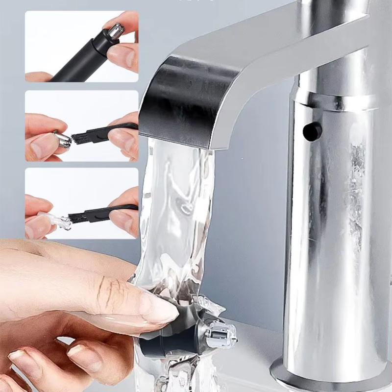 1 セット USB 充電式ミニポータブル電気鼻毛トリマータッ - Nose Trimmer のレビューと価格