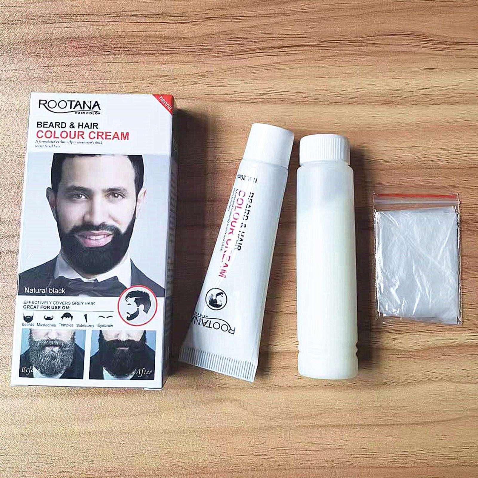 メンズひげ染料 60ML 口ひげ染料 ナチュラルカラー 男性 - Shaving Cream のレビューと価格