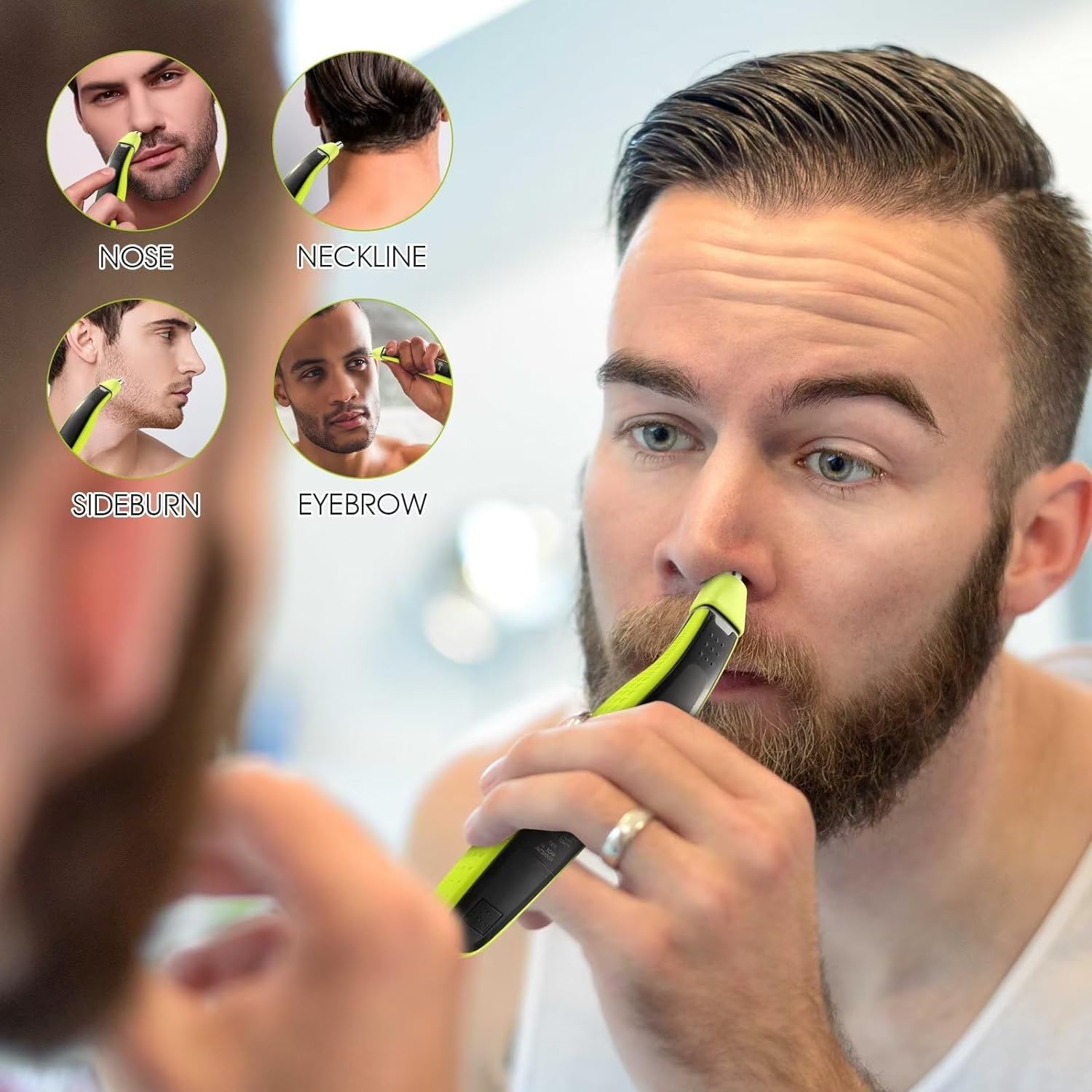 YUKU 鼻毛トリマー交換刃ヘッドフィリップス 1 ブレード - Nose Trimmer のレビューと価格