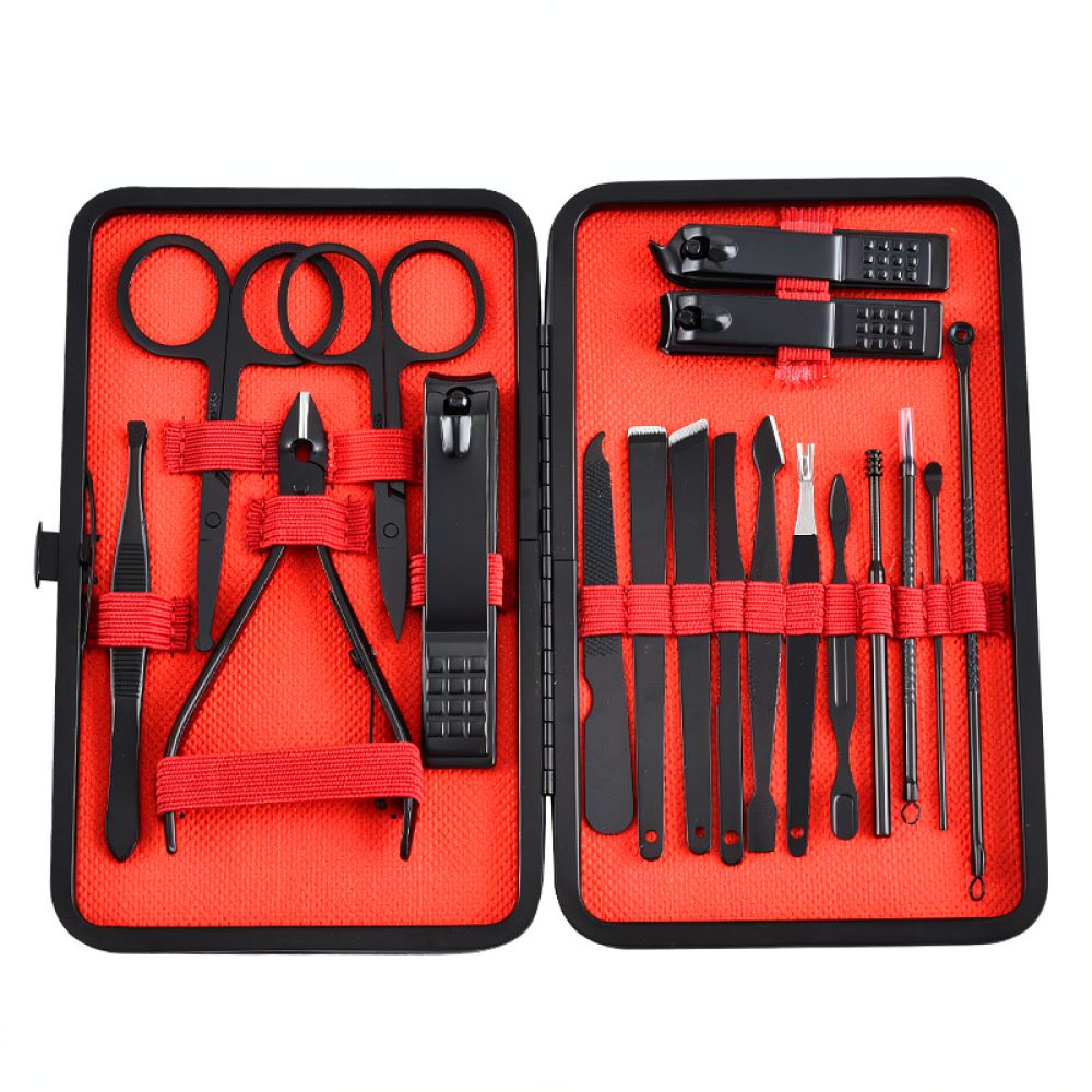 プロ仕様のグルーミングツールセット。ステンレス製の爪切り、ペ - Mens Grooming Travel Kit のレビューと価格