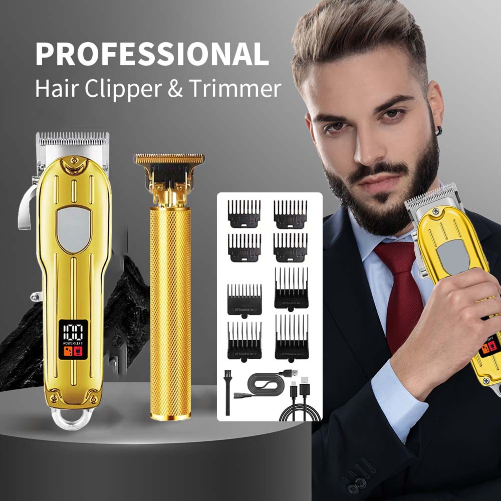 2 in 1電動バリカン＆T字型トリマーセット（男性用）-コ - Grooming Kit のレビューと価格