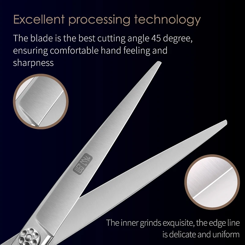 フェニチェ犬用グルーミングハサミ 7/7.5/8インチ JP - Grooming Scissors のレビューと価格