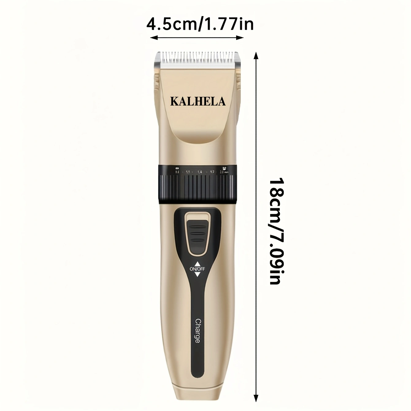 プロ仕様のコードレスヘアクリッパー（男性用）。USB充電式で - Grooming Kit のレビューと価格