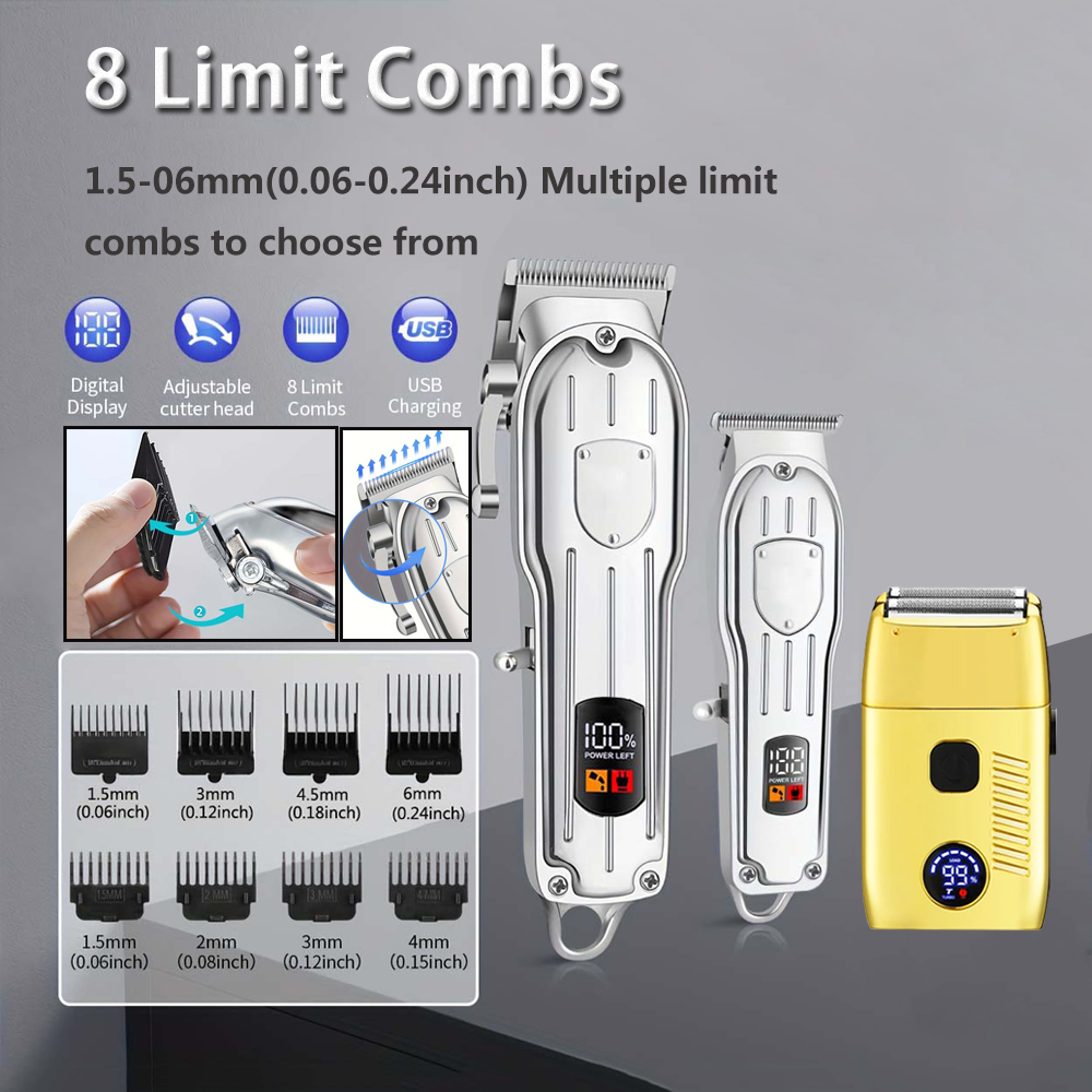 電動バリカン メンズシェーバー USB充電式バリカン＆トリマ - Electric Shaver Rotary のレビューと価格