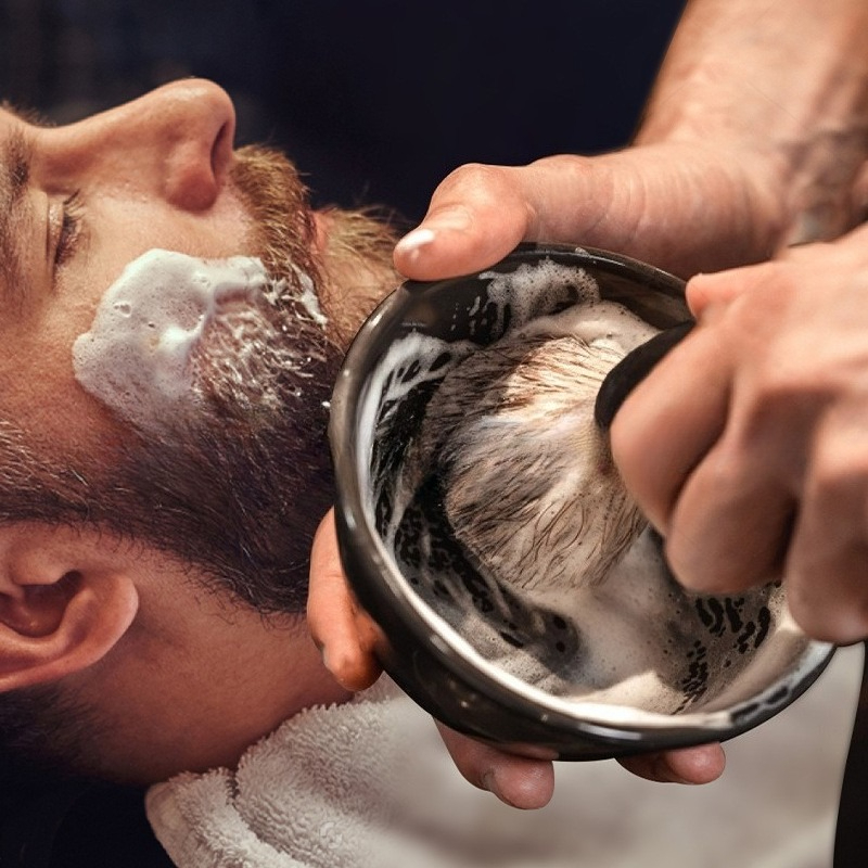シェービングブラシキット。手動で泡立て、手入れができるシェー - Mens Grooming Travel Kit のレビューと価格