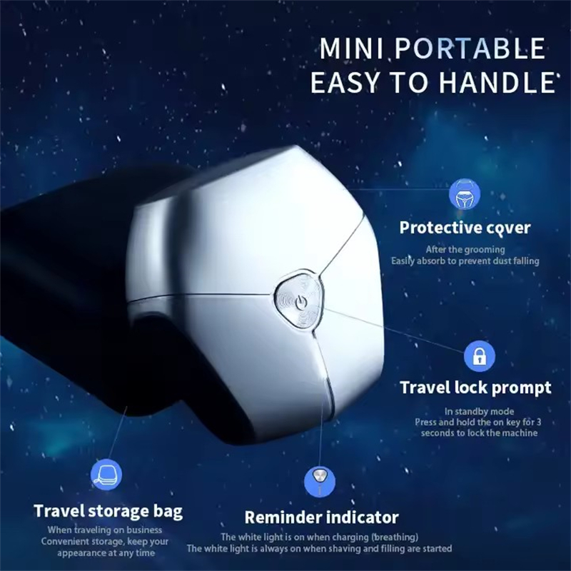 Mijia Komingdon ミニ回転式シェーバー。携帯用 - Mens Grooming Travel Kit のレビューと価格