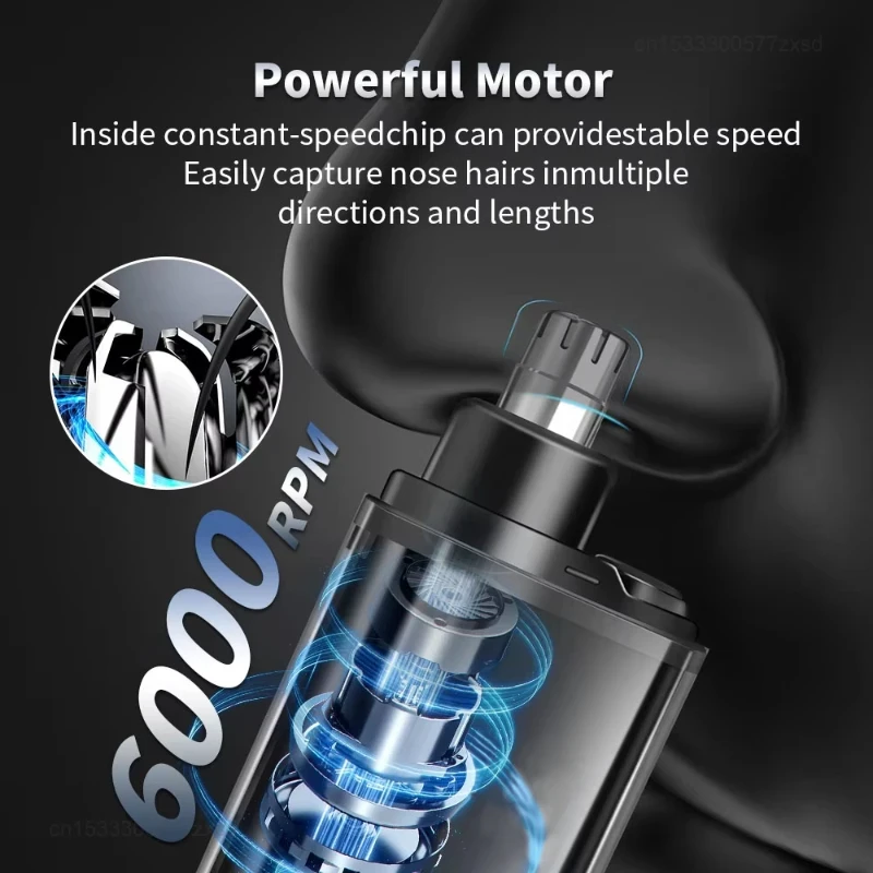 電動鼻毛トリマー Type-C 充電式 防水 耳 眉毛 ひげ - Beard Trimmer のレビューと価格